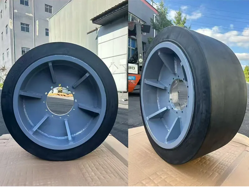 40x16x30 təkərlər Sərnişin mindirmə körpüsündə istifadə olunur