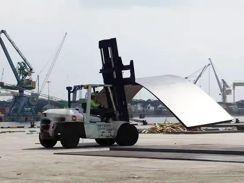 Bərk təkərlər 12.00-20 Liman qoşquları üçün